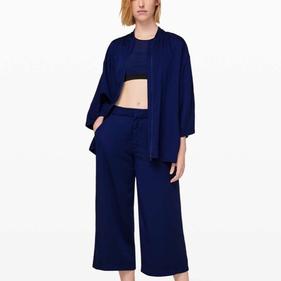 Lululemon Sendal Jacket *lululemon lab Velvety Blue - Picture 6 of 6